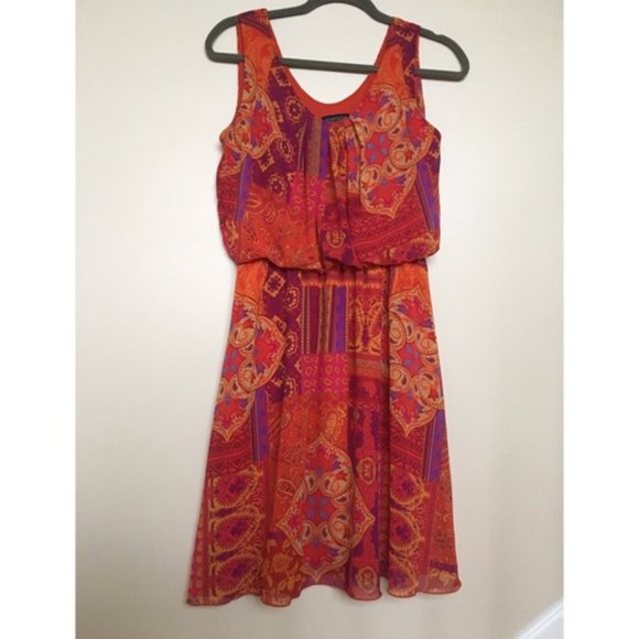 Enfocus Studio Patterned Dress - Picture 1 of 3